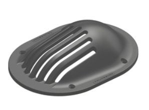 TruDesign Scoop Strainer 2” - Black (for 1 ½" & 2" skin fittings)