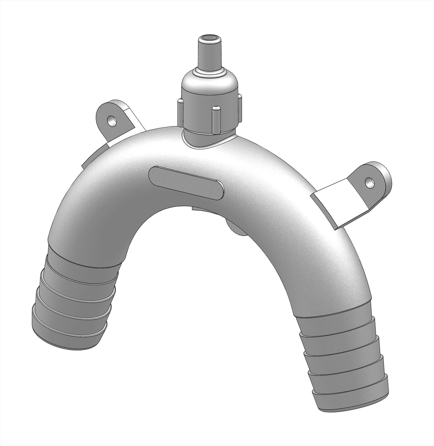 TruDesign Vented Loop 19mm White