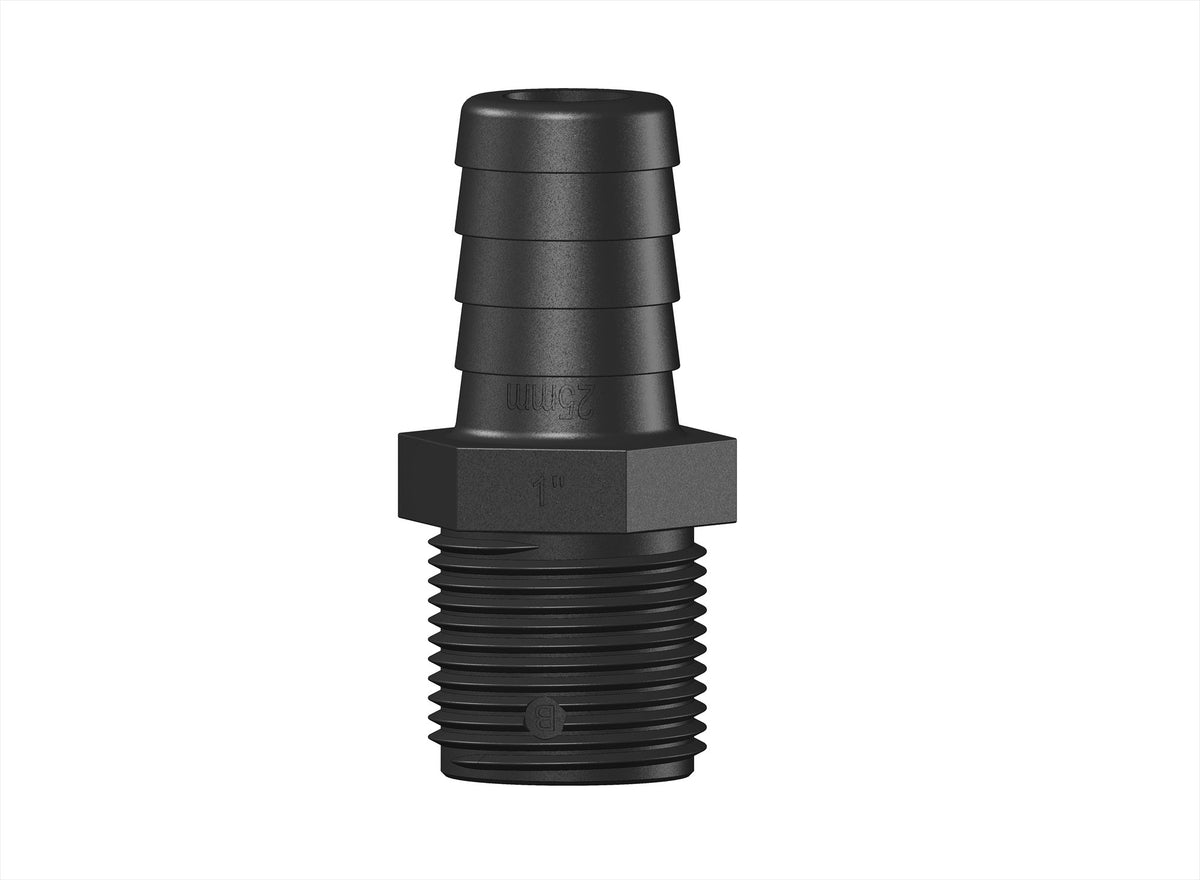 TruDesign Non-Return Valve 25mm Hose Tail & 1" BSP Male