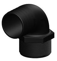TruDesign Hose Tail 50mm 2” BSP Male 90° Bend