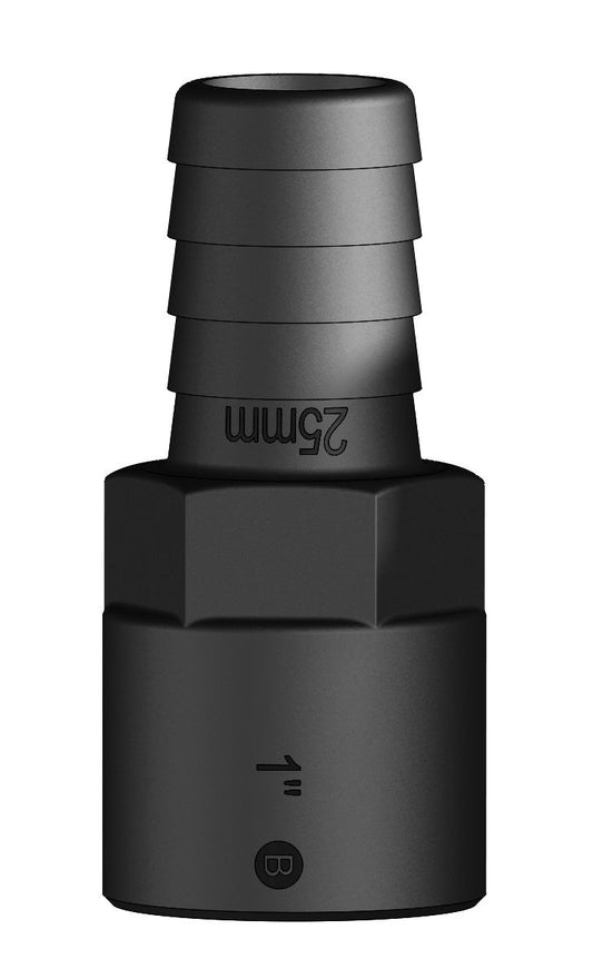 TruDesign Hose Tail Unequal 38mm 1¼” BSP Female Thread