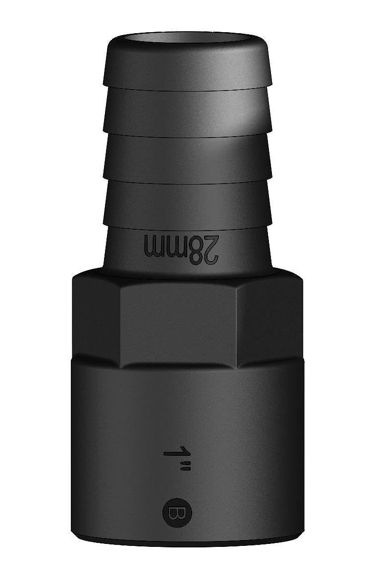 TruDesign Tail Unequal 28mm (1 1/8") 1” BSP Female Thread