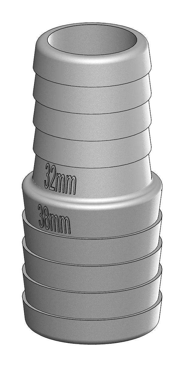TruDesign Reducer 38mm – 32mm White