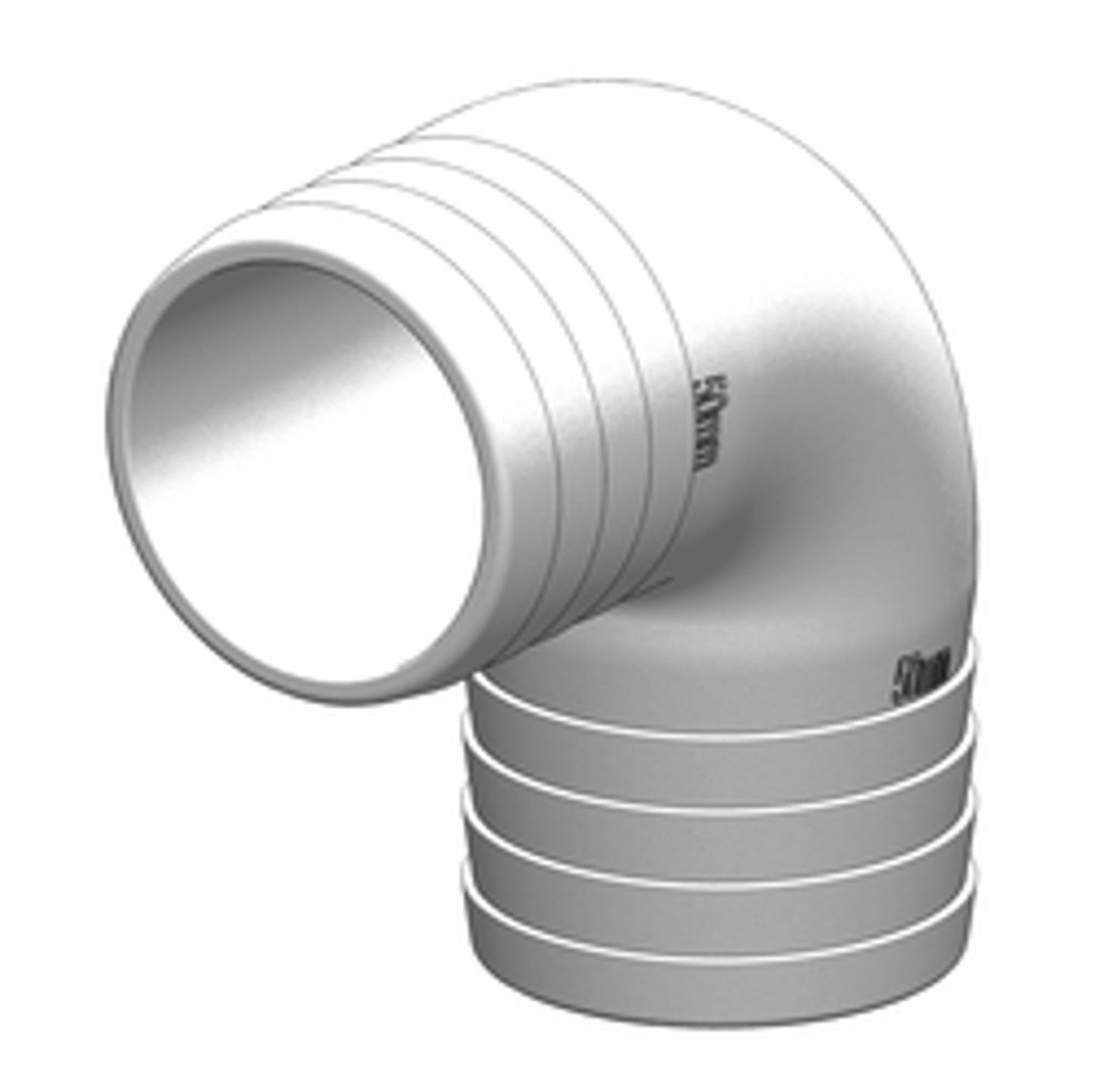 TruDesign 90° 50mm White