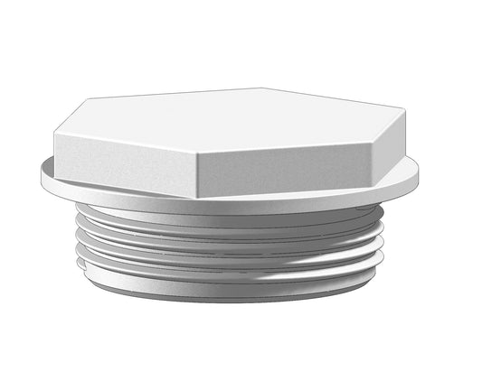 TruDesign Tank Adapter Plug 1½” White