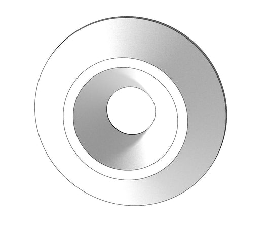 Washer Countersunk 3/16” x 20 pcs White*