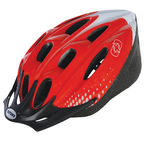 Oxford F15 Helmet - Red - Large