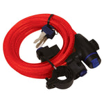 Oxford Cable Lock-Red