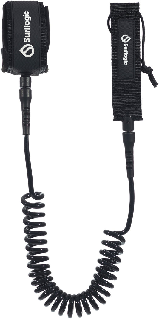 Surflogic Leash SUP Coil Ankle 10 - waterworldsports.co.uk