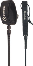 Surflogic Leash Pro 8 / Black - waterworldsports.co.uk