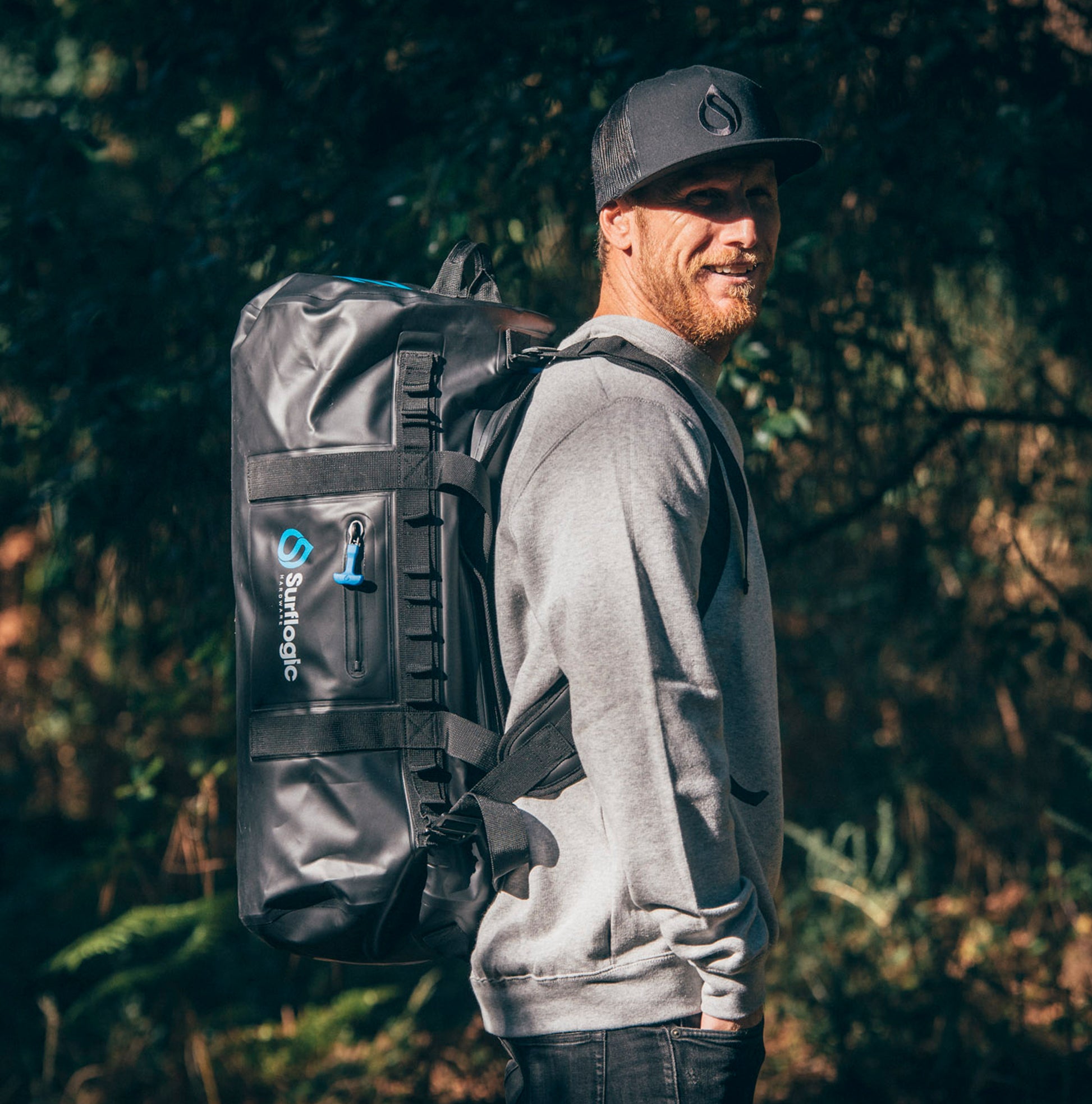 Surflogic Prodry-Zip Waterproof Duffel Bag 50L - waterworldsports.co.uk