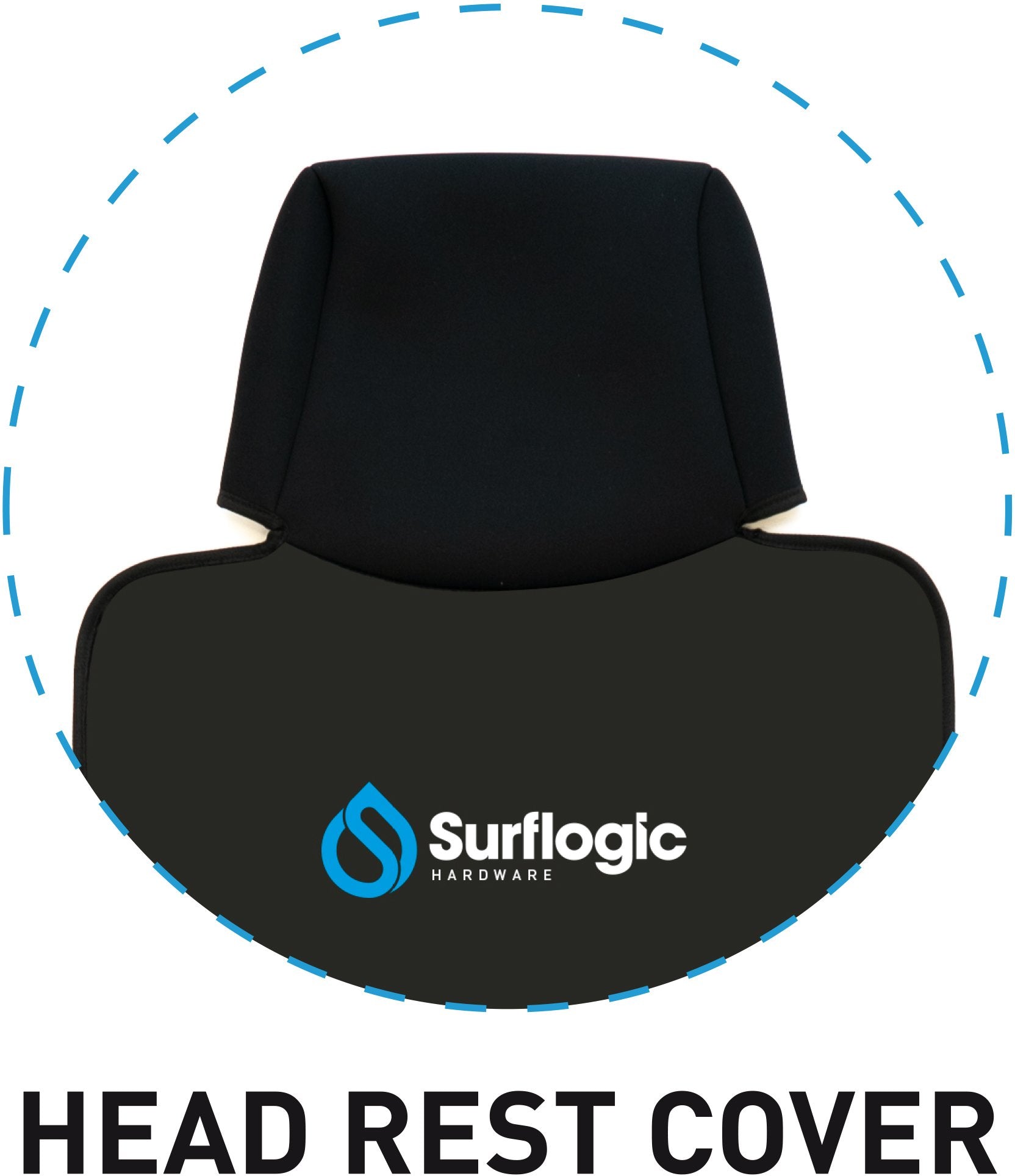 Surflogic Neoprene Single Car Seat Cover - waterworldsports.co.uk