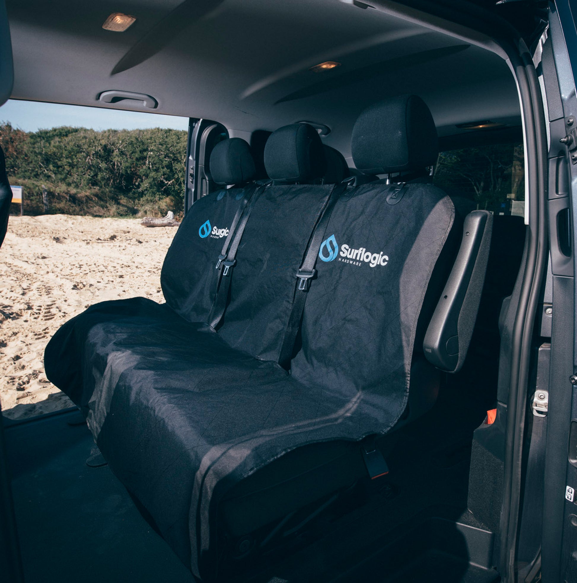 Surflogic Waterproof Car Seat Cover - Triple Universal - waterworldsports.co.uk