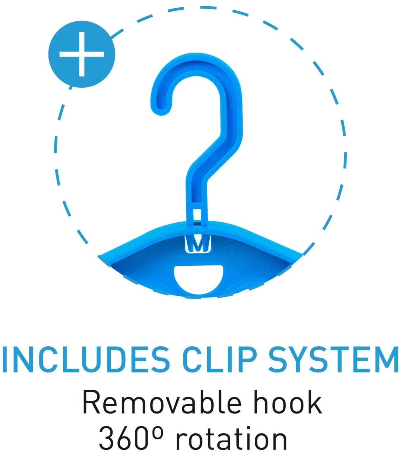 Surflogic Wetsuit Hanger Double System - waterworldsports.co.uk