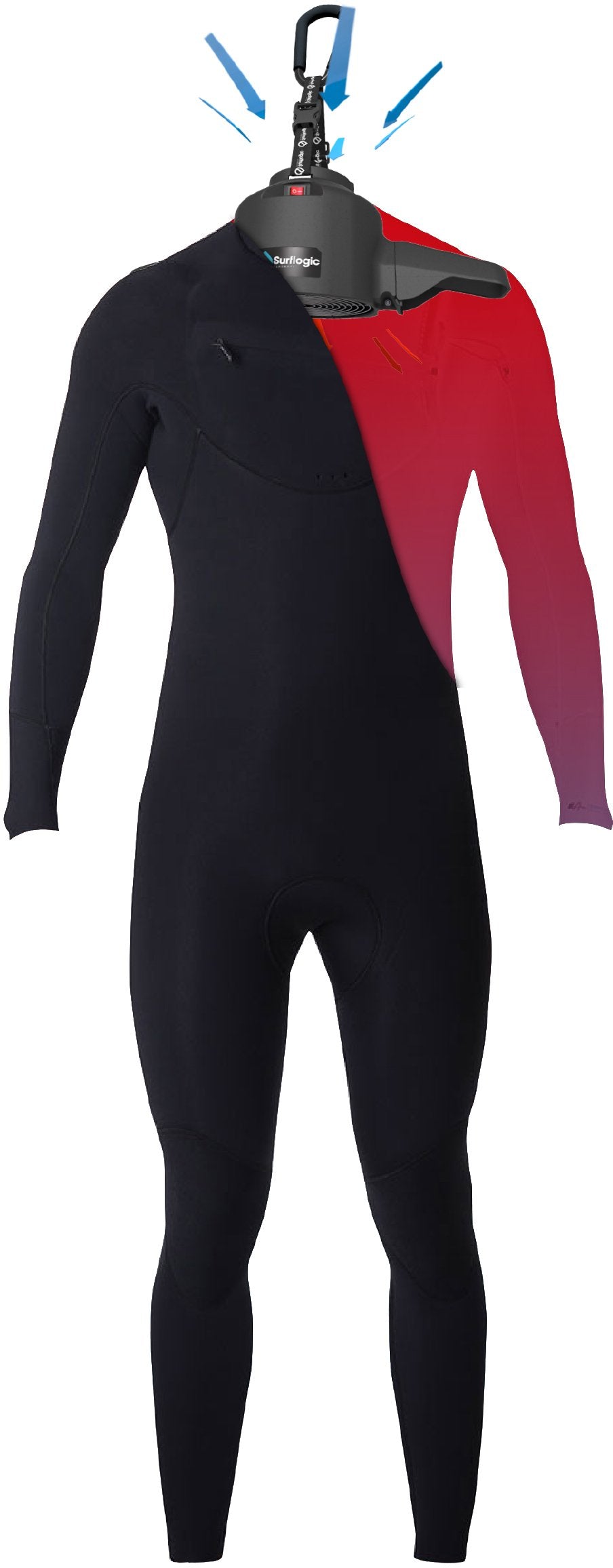 Surflogic Wetsuit Pro Dryer - waterworldsports.co.uk