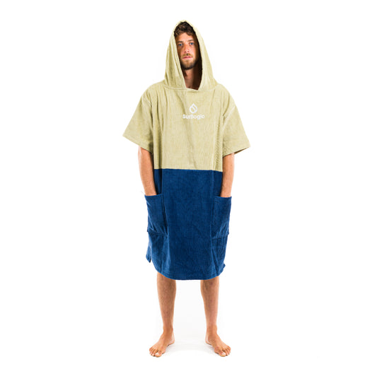 Surflogic Warm Comfortable 100% Cotton Poncho - waterworldsports.co.uk
