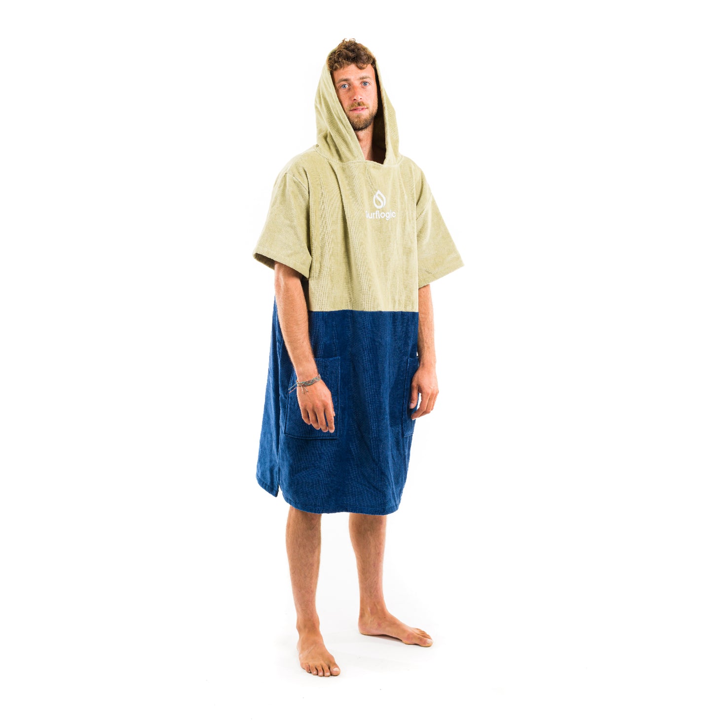 Surflogic Warm Comfortable 100% Cotton Poncho - waterworldsports.co.uk