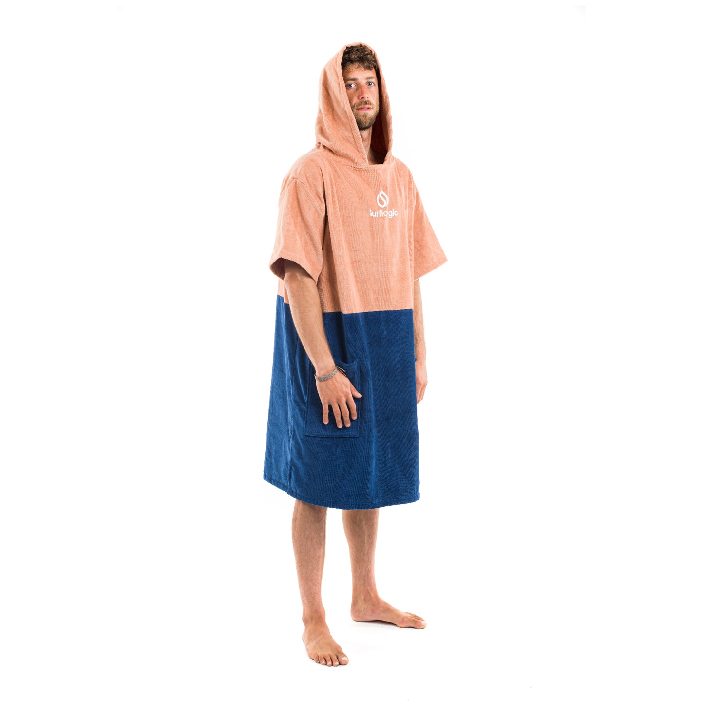 Surflogic Warm Comfortable 100% Cotton Poncho - waterworldsports.co.uk