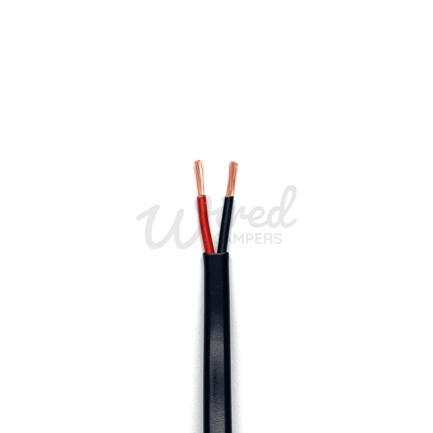 Wired Campers Twin Core Thin Wall 1.0mm² 16.5A Flat 12V Automotive Cable - 5M/10M/20M/30M