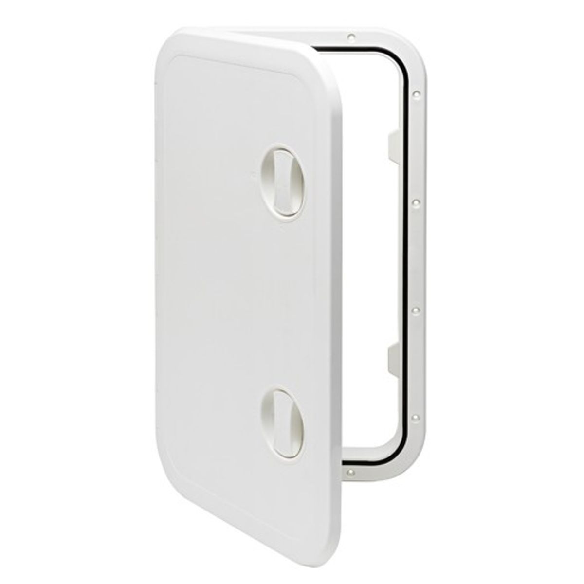 Can White Plastic Inspection Hatch with Removable Hinge (357 x 606mm)