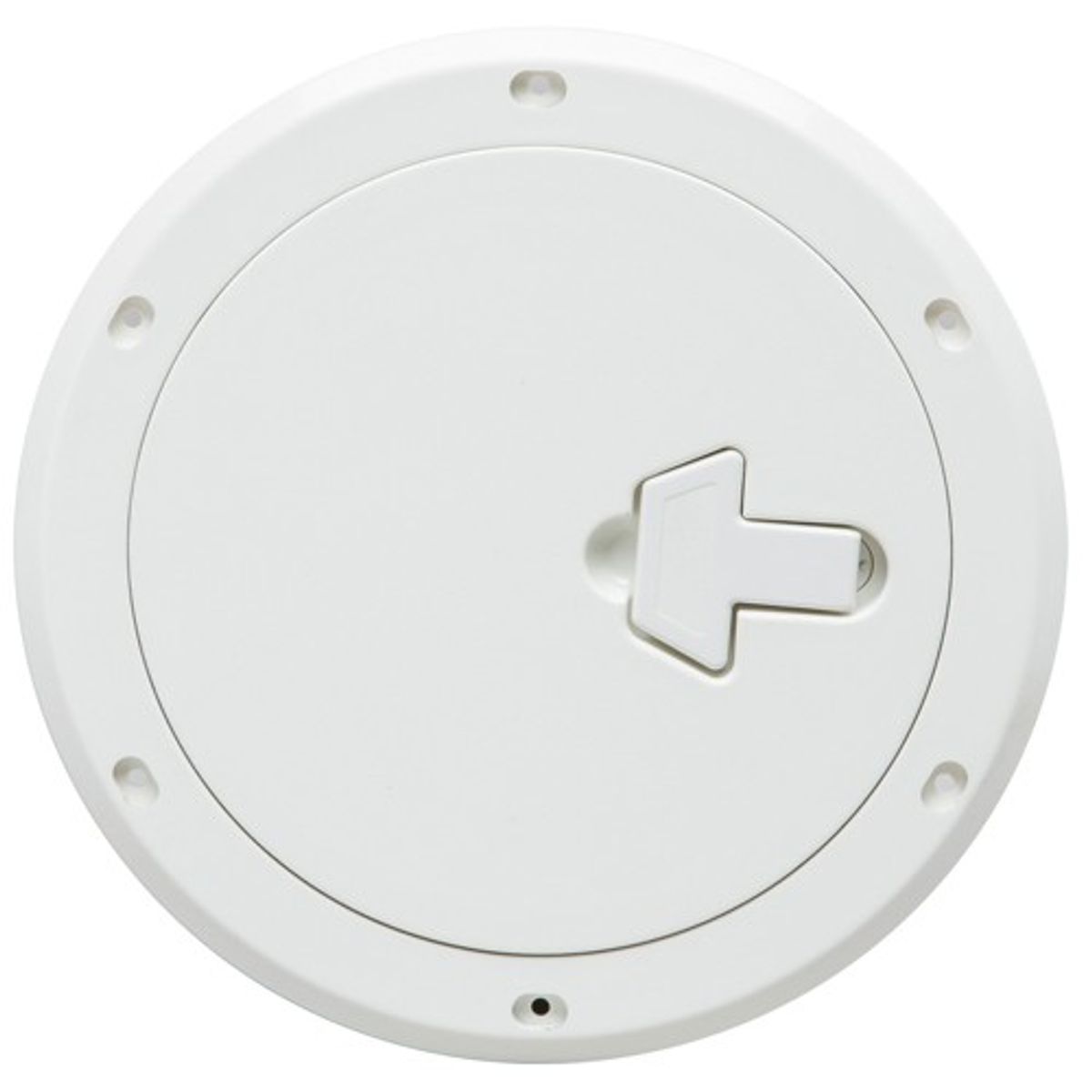 Can Plastic Inspection Cover (White / 185mm Opening)