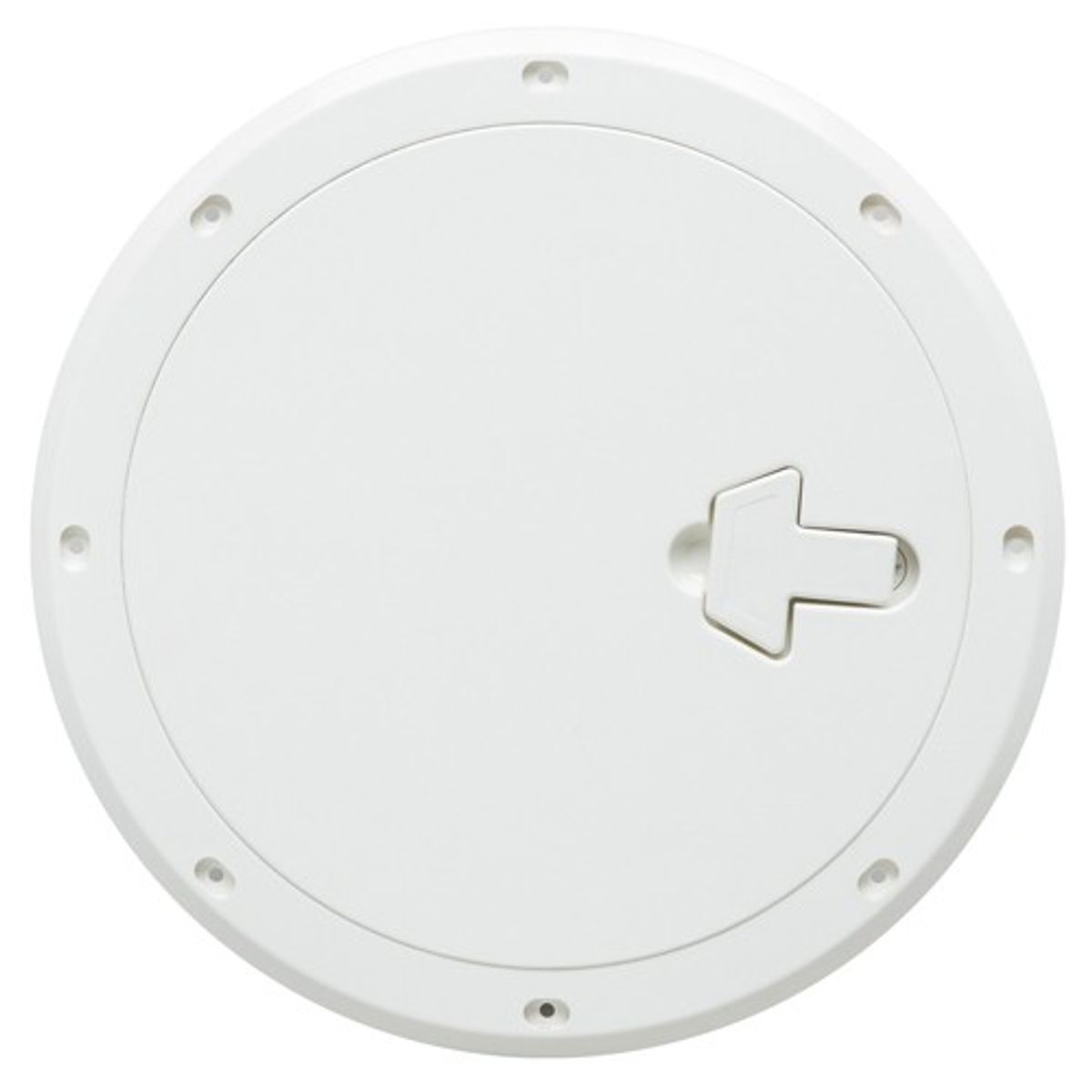 Can Plastic Inspection Cover (White / 230mm Opening)