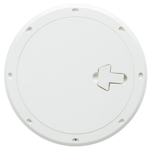 Can Plastic Inspection Cover (White / 230mm Opening)
