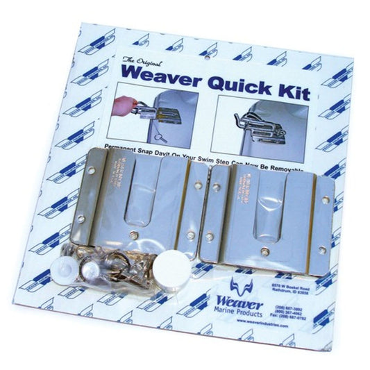 Weaver Quick Release Shoe for RBD100 Stainless Steel (Pair)