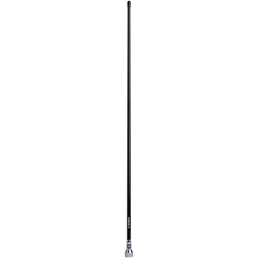 Scout Quick 1 3db VHF Fibreglass Antenna 1M with 5M Cable (Black)