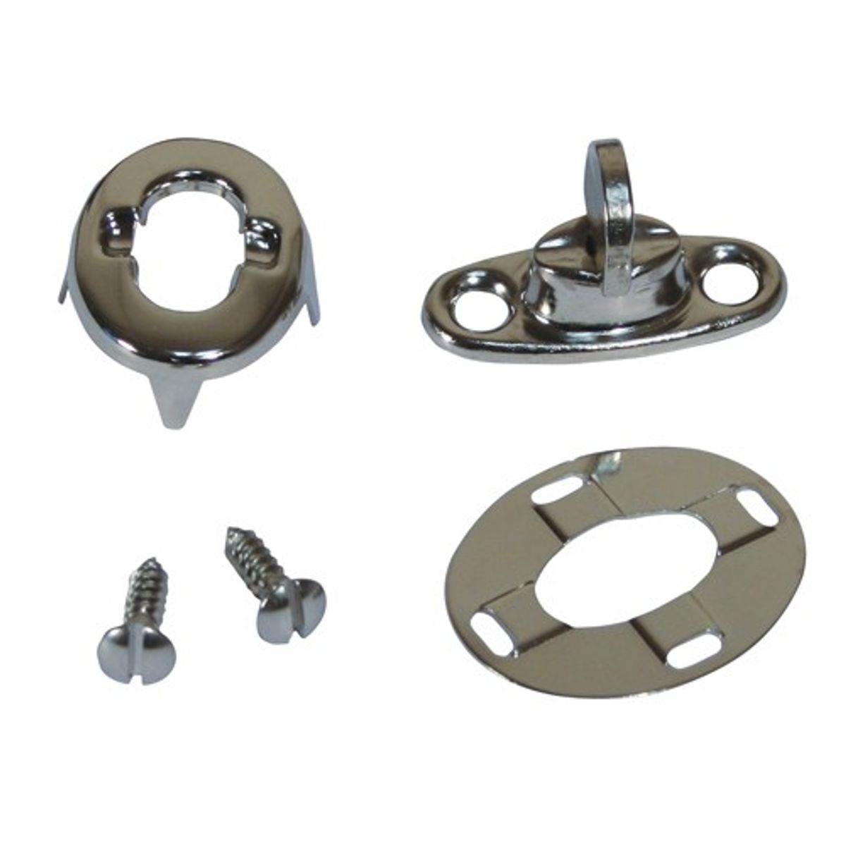 AG Turn Button Kit Screwfix/Fabric 6mm Stainless Steel (5 Sets)