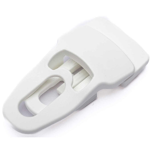 AG Midi Holdon Fabric Clip in White (Pack of 4) 6-68580