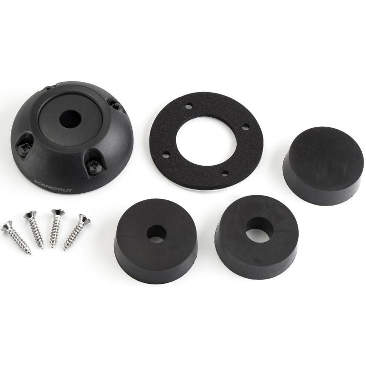 Scanstrut DS30-P-BLK Plastic Cable Gland Deck Seal (9mm-14mm / Black) 6-80531