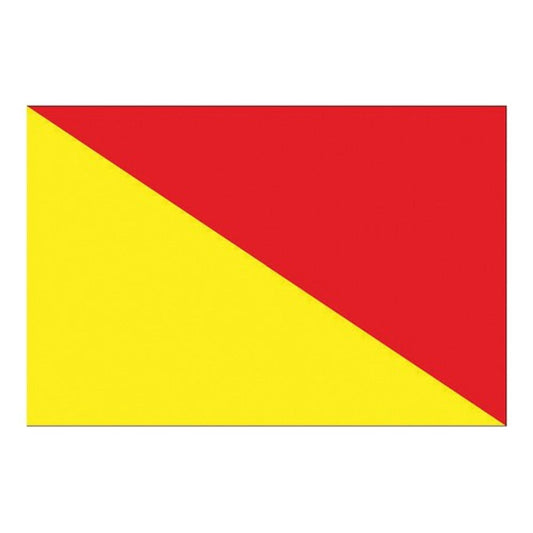 Flag International Code Signal O (30 x 45cm)