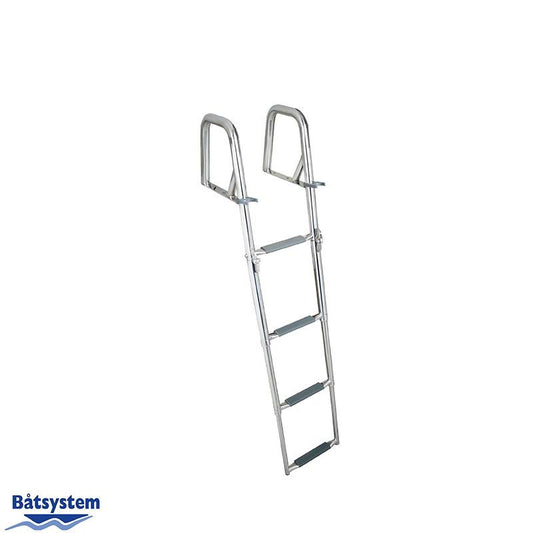 Bat Systems Ladder Telescopic Folding, 1300mm, 4 steps & Grips - BUT45