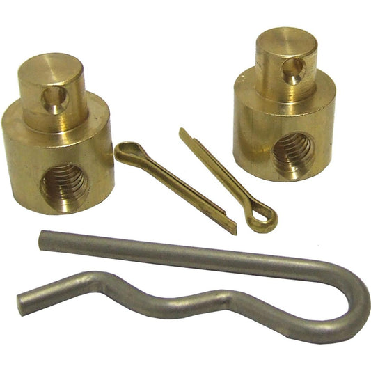 Morse End Pivot and Pin for 330/33C Control Cable (3mm Thick / Pair) 609211