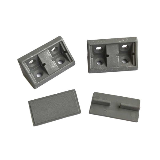 AG Double Corner Joint Body and Lid in Grey 6306440