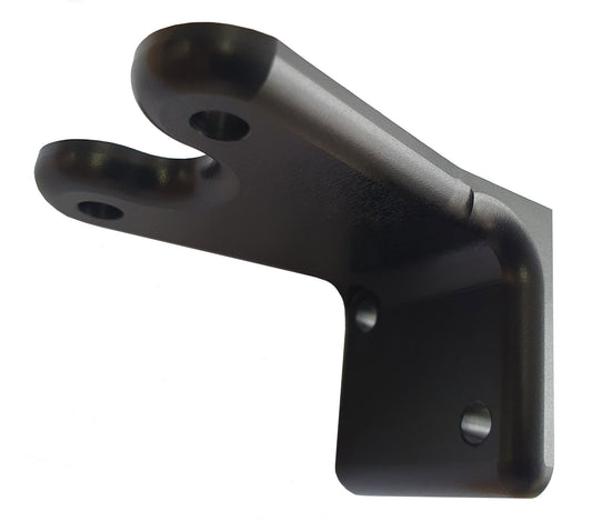 K2W Lights K2W Bow/Stern Forward Facing Bracket - Aluminium Black Anodised