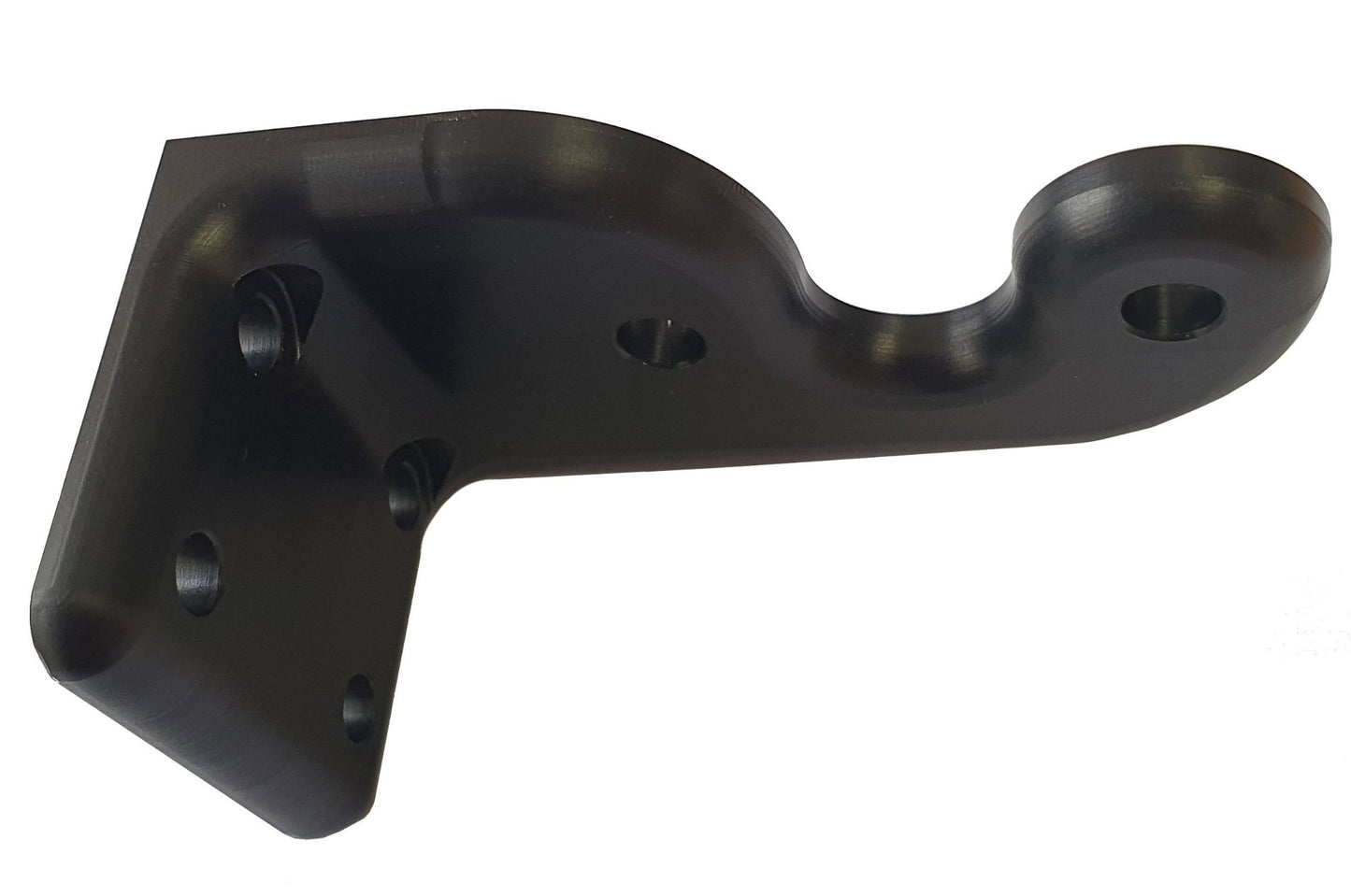 K2W Lights K2W Starboard Forward Facing Bracket - Aluminium Black Anodised