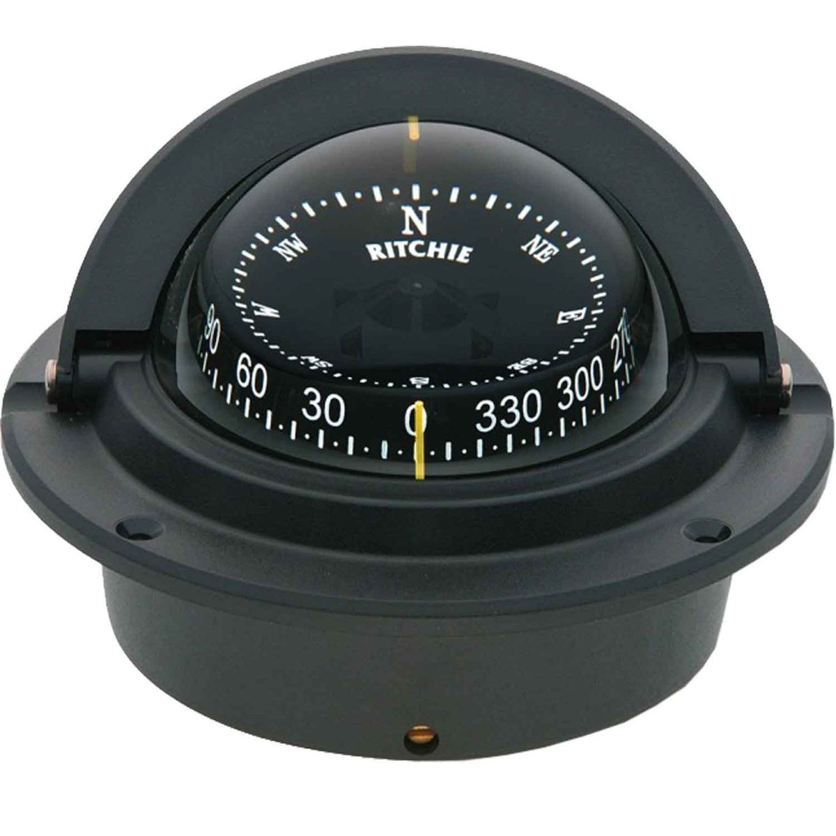 Ritchie Compass Voyager F-83-WM Combi Dial (Black / Flush Mount) 635088