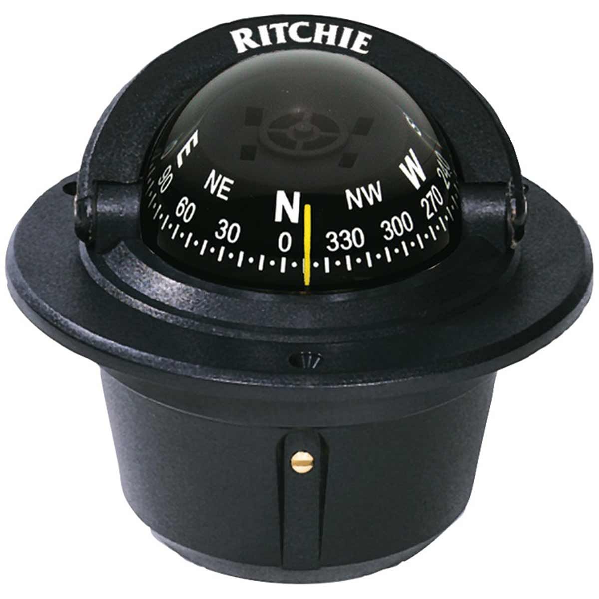 Ritchie Compass Explorer F-50 (Black / Flush Mount) 635201
