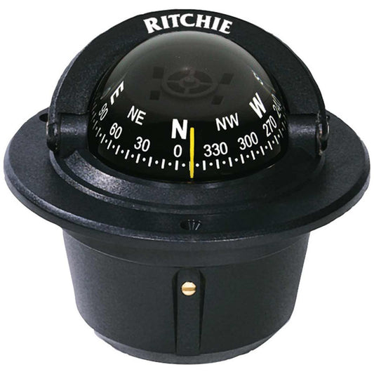 Ritchie Compass Explorer F-50 (Black / Flush Mount) 635201