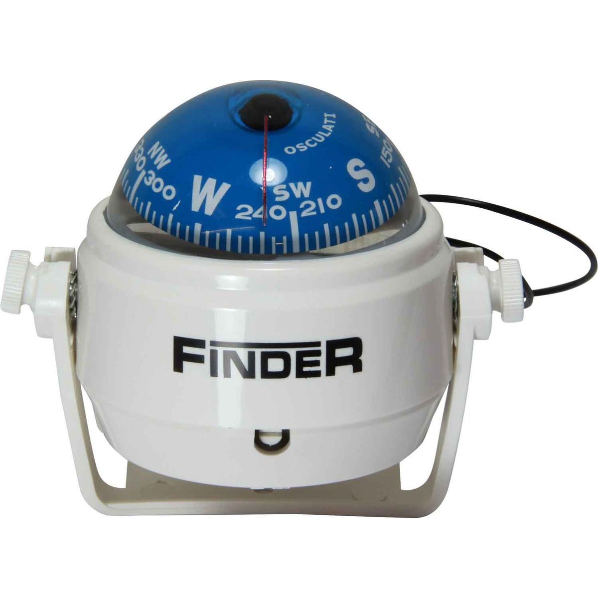 Osculati Finder Compass 50mm (White / Bracket Mount) 635802