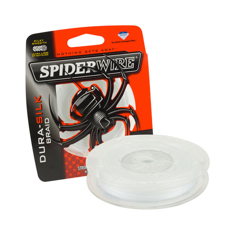 Spiderwire Dura Silk Braid White Fishing Line-150 m-8lbs