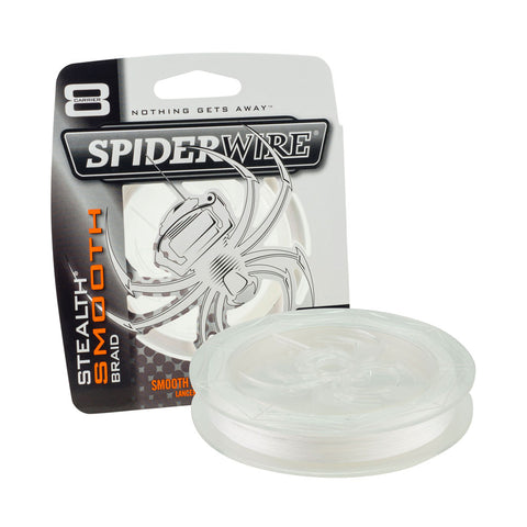 Spiderwire Stealth Smooth 8 Translucent - 0.10mm - 20lb - 150m