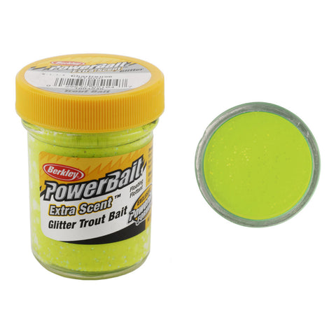 Berkley Powerbait Select Glitter Trout Bait Chartreuse