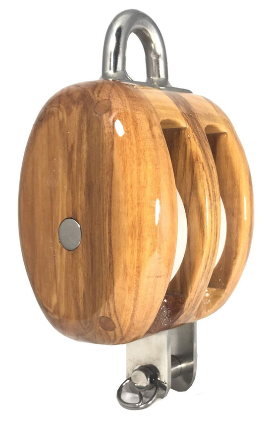 Double Ash Block with Bow & Becket 10-12mm (12N2+)