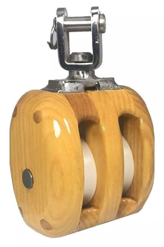 Double Ash Block with Swivel 8-10mm (10N2SW)