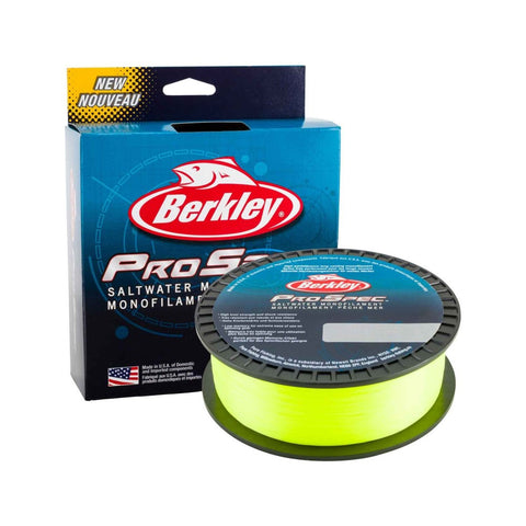 Berkley Pro Spec Saltwater Mono Line - 1000m-Yellow-0.34mm