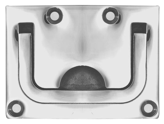 Meridian Zero Large, Flush Rectangular Lifting Pull