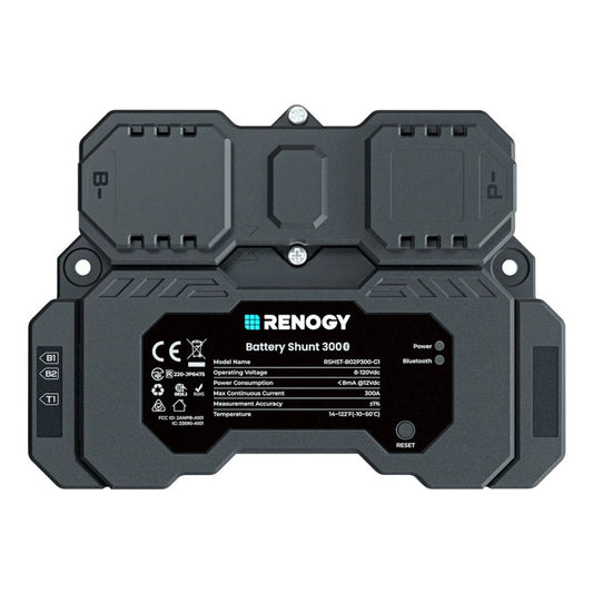 Renogy Battery Shunt With Bluetooth - 300A